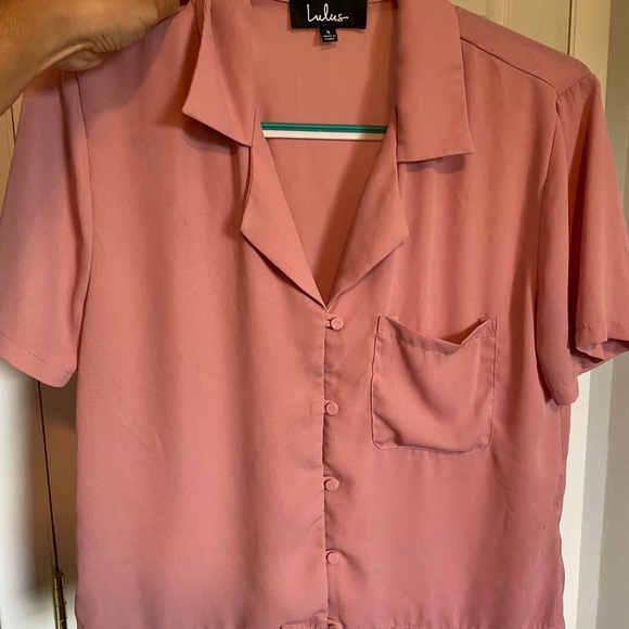 Lulus Mauve Top - Picture 2 of 4